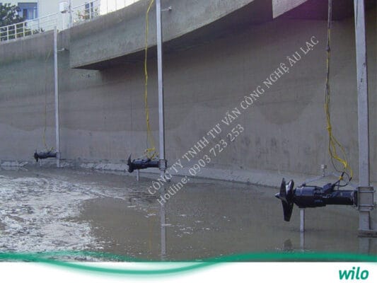 máy khuấy nước thải wilo