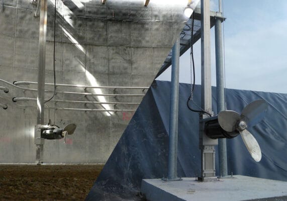 máy khuấy nước thải