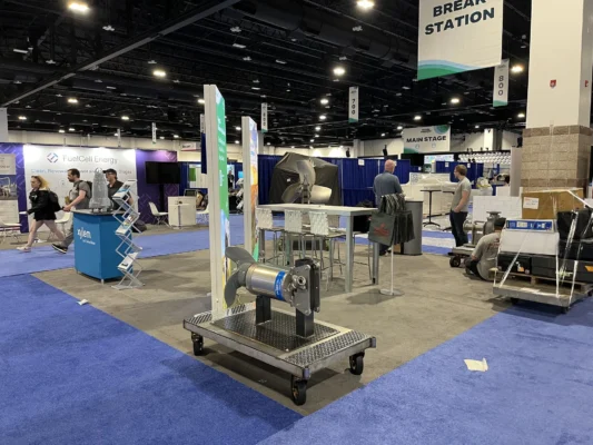 triển lãm các sản phẩm máy khuấy chìm FLYGT