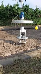 máy khuấy bề mặt sục khí