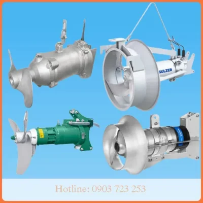 máy khuấy chìm cho bể sbr