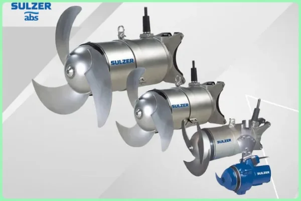 máy khuấy bùn đặc sulzer