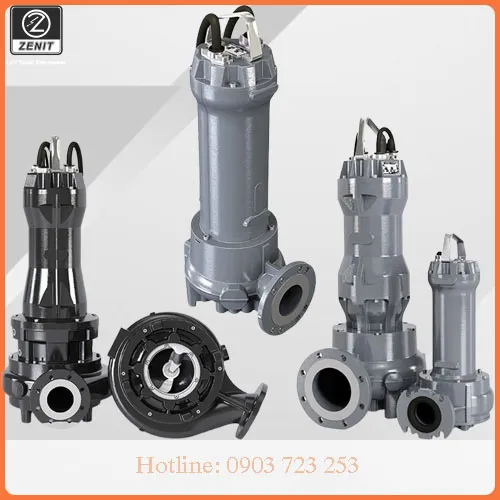 Máy bơm chìm Zenit chính hãng đại lý chính hãng Việt Nam