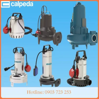 bơm chìm calpeda, bơm công suất lớn