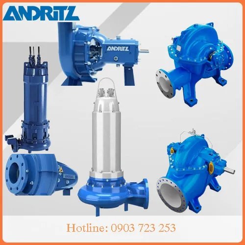 Bơm ANDRITZ Đức Bơm Ly Tâm Công Nghiệp Hiệu Suất Cao, Chính Hãng
