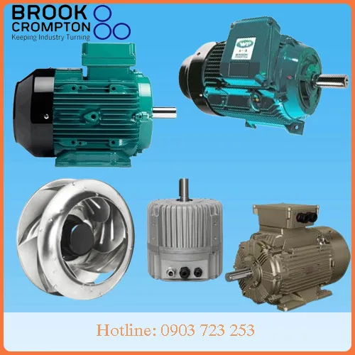 Brook Crompton Motor Chính Hãng